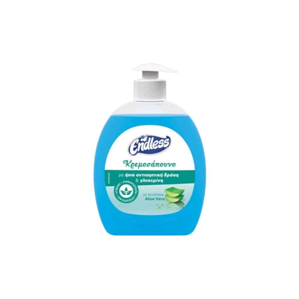 endless-kremosapouno-ipia-antisiptiki-drasi-glykerini-ekchylisma-aloe-vera-300ml